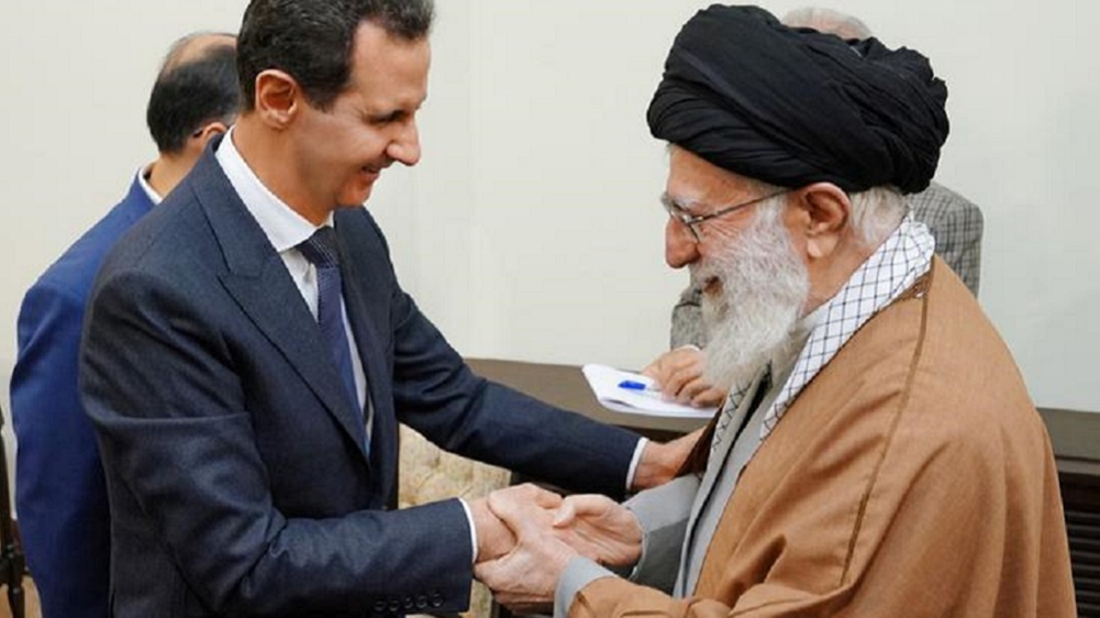 الأسد خلال زيارة إلى طهران (رويترز نقلا عن سانا)