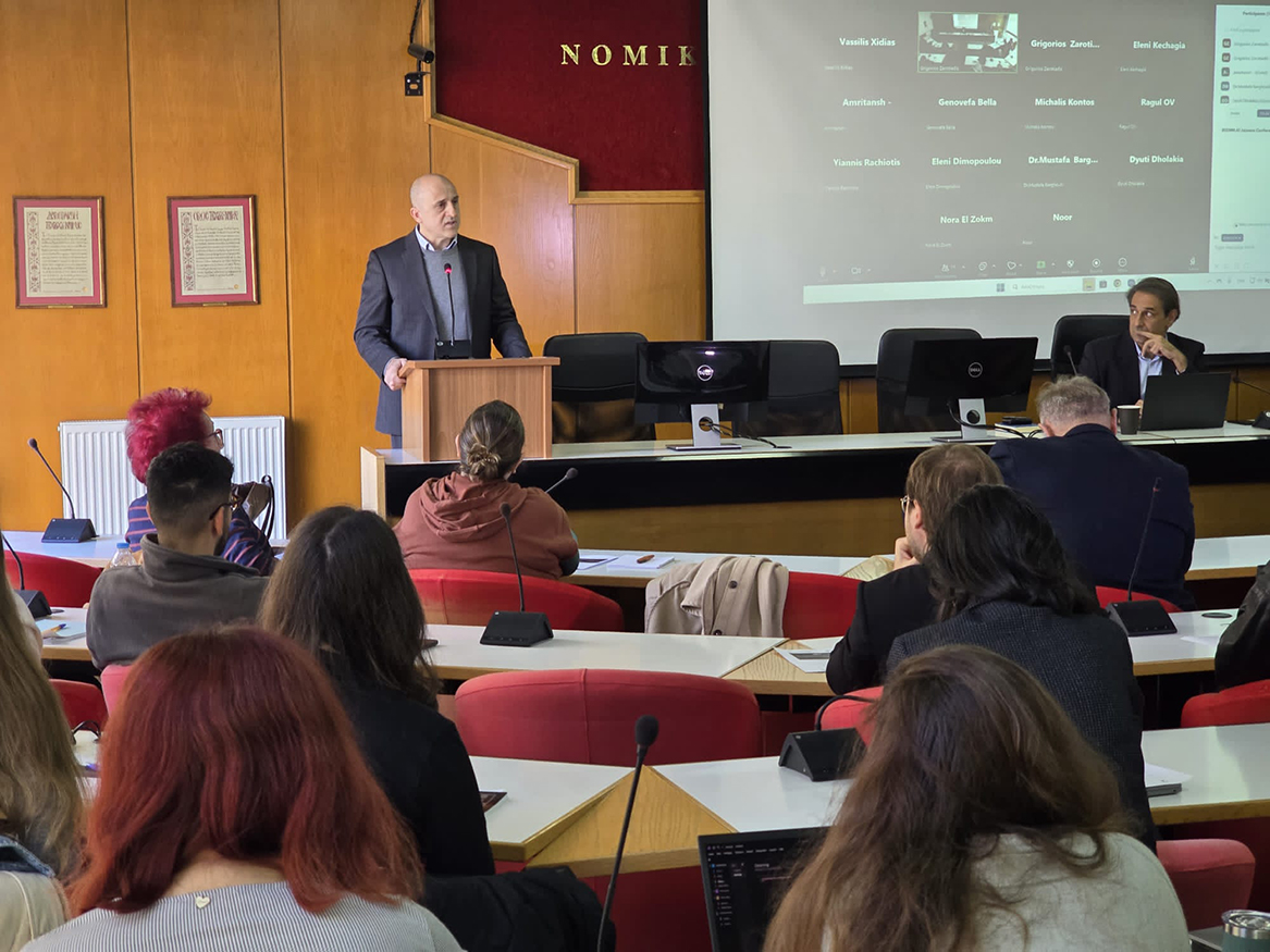 The opening speech of the Al Jazeera Center for Studies at the conference, delivered by Dr. Arafat Shukri, Senior Researcher at the Center.