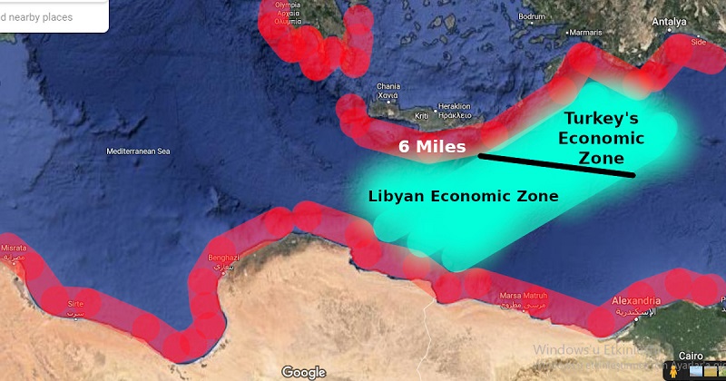 Maritime deal between Turkey and Libya (Google)