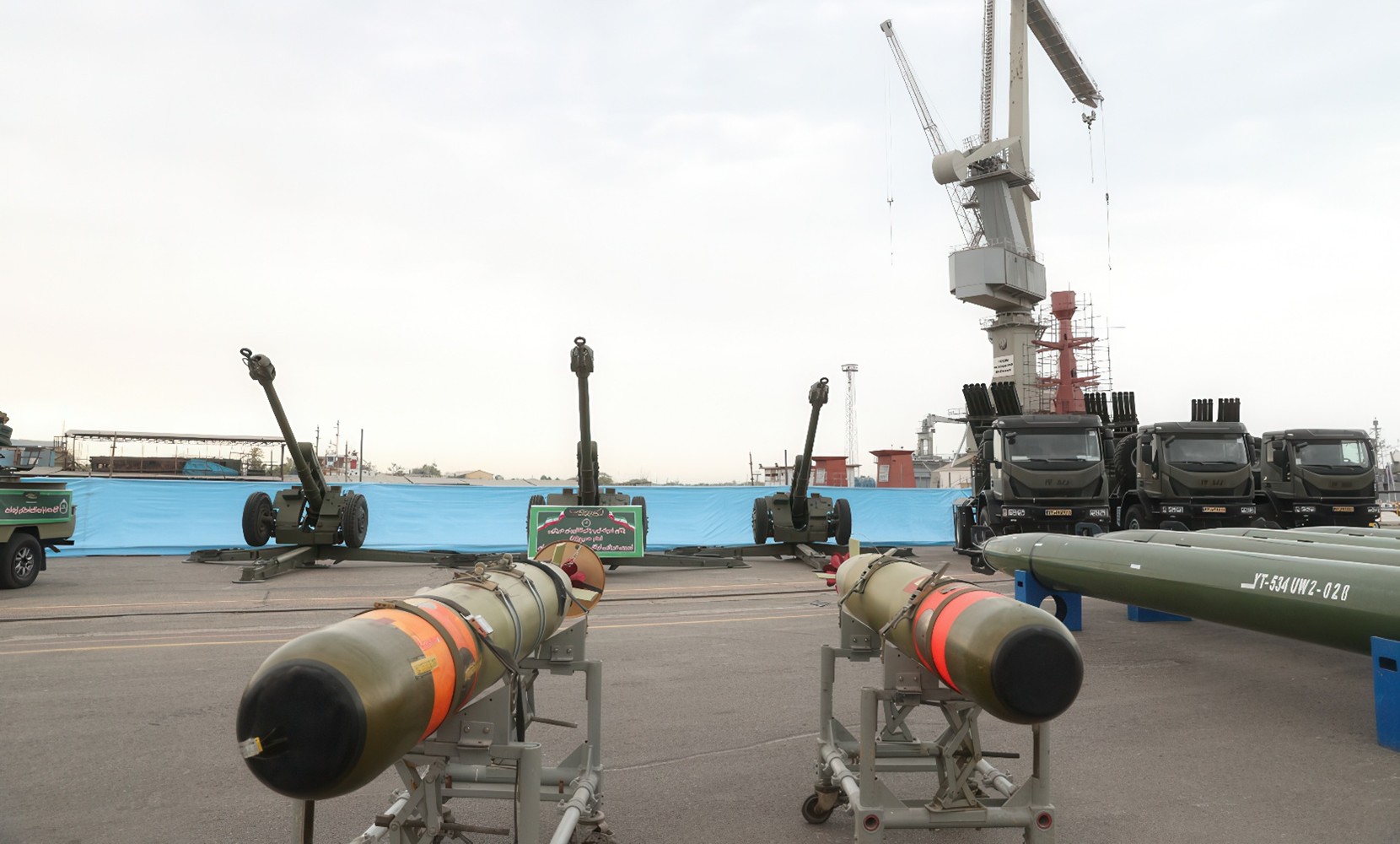 Valfajr 2 and Yasin torpedoes in service with the Iranian Armed Forces [Fars News Agency]